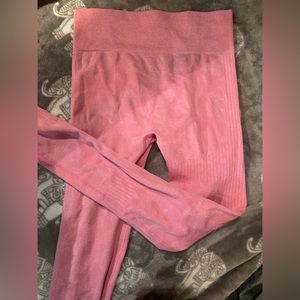 shein pink camo leggings